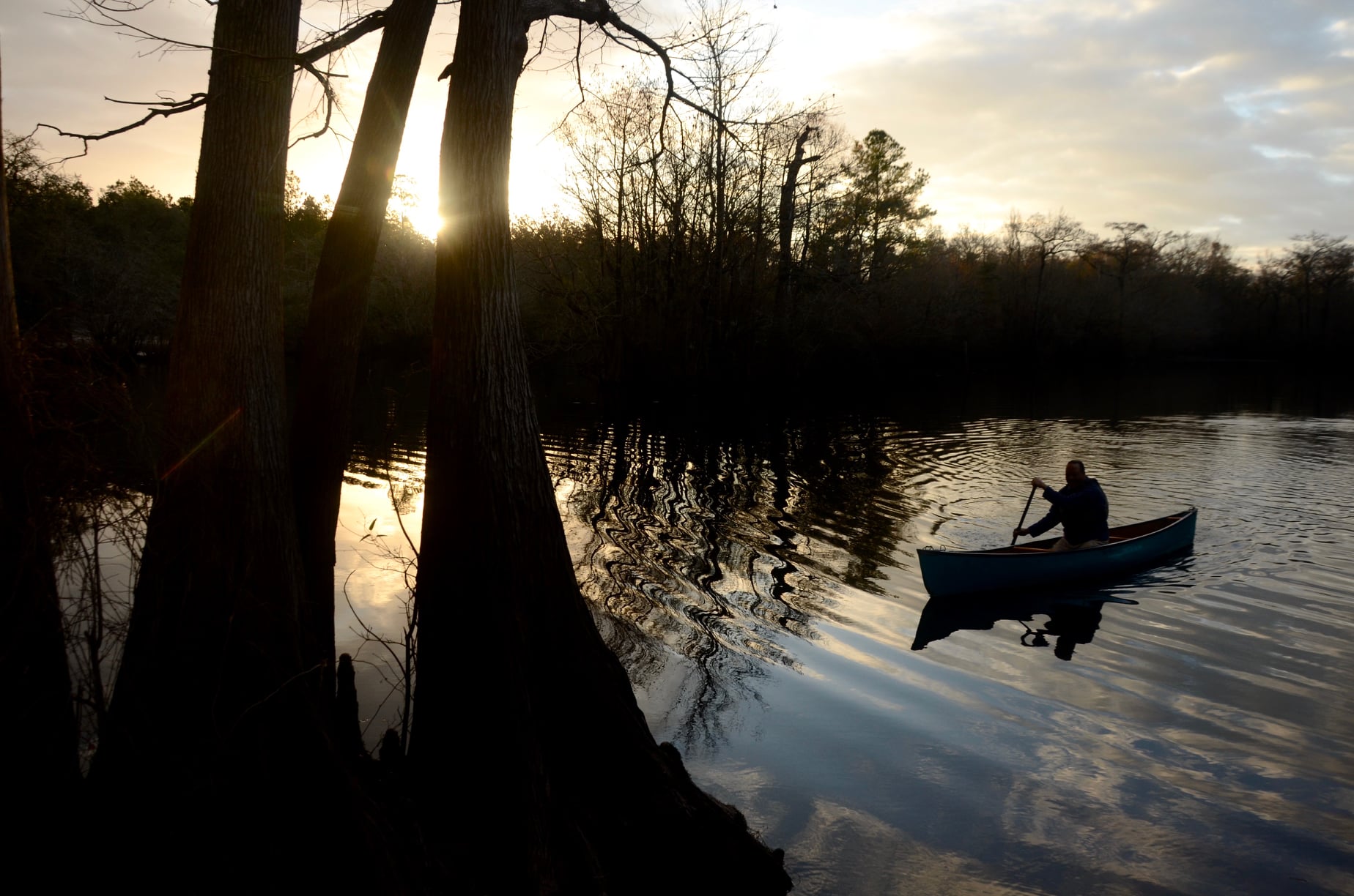 Sunset canoe GRN